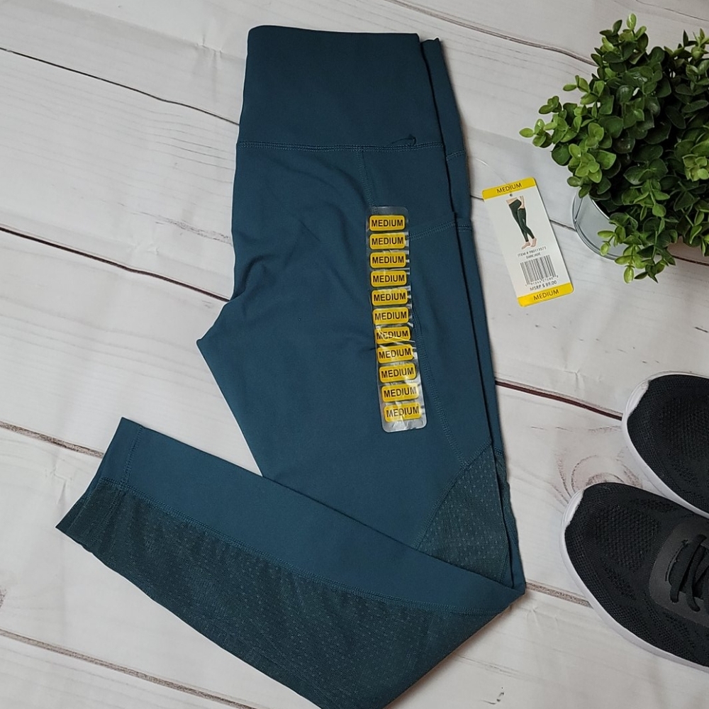 Bluegreen workout leggings
